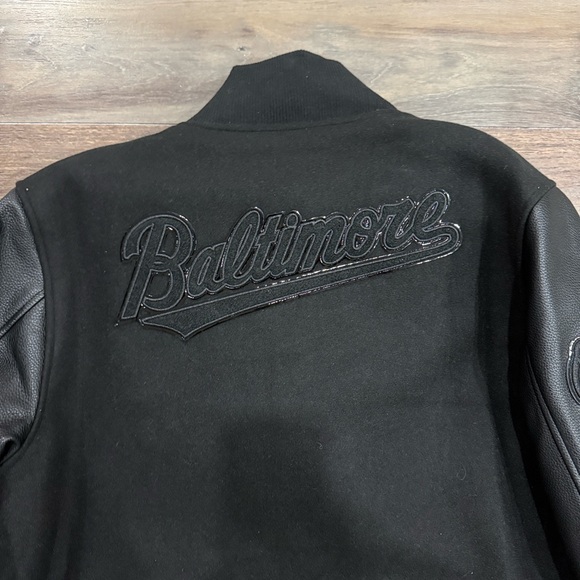 Baltimore Orioles Black Varsity Jacket - Picture 6 of 7